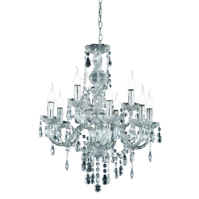 Lustre classique transparent, Pedra