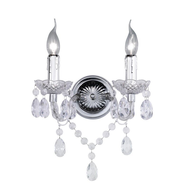 Applique murale classique transparente, Pedra