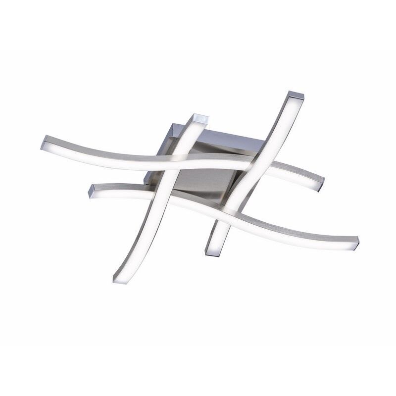 Lampe plafond design nickel, Go, 5W, 3000K LED Lampe plafond design nickel, Go, 5W, 3000K LED