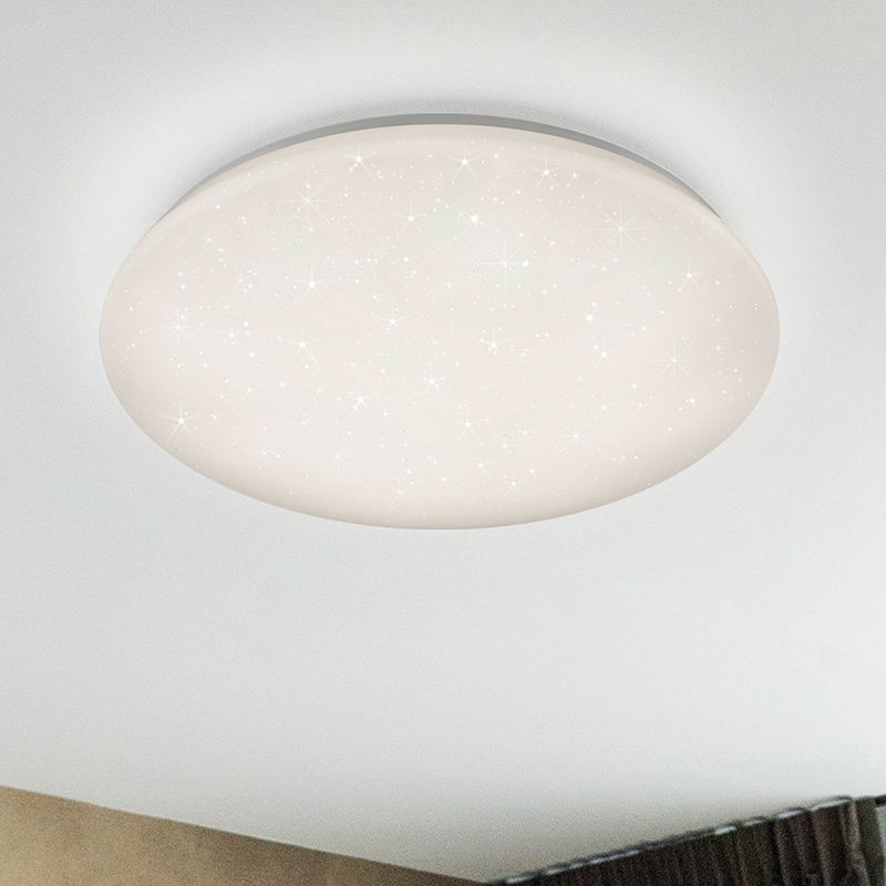 Lampe plafond moderne blanche, Beert, 21W, 4000K LED, IP44
