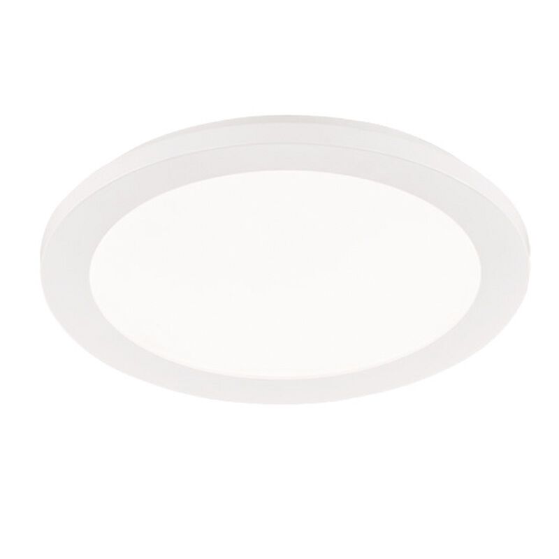 Lampe plafond moderne blanche, Gistrup, 15W, 3000K LED, IP44, gradable en 3 étapes Lampe plafond moderne blanche, Gistrup, 15W, 3000K LED, IP44, gradable en 3 étapes