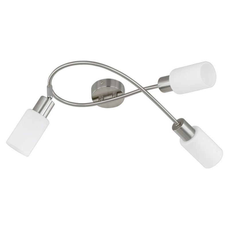 Spot plafond en verre nickel, Fochville