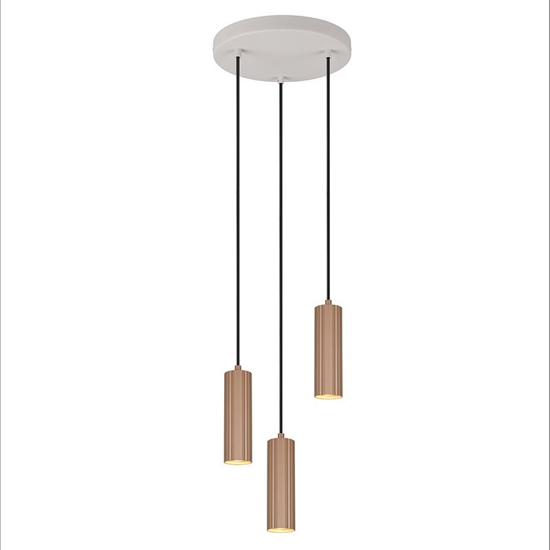 Suspension moderne marronne, Sieb Suspension moderne marronne, Sieb