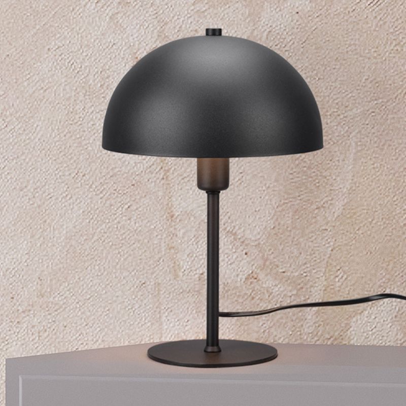 Lampe de table moderne noire, Fransisca, avec interrupteur