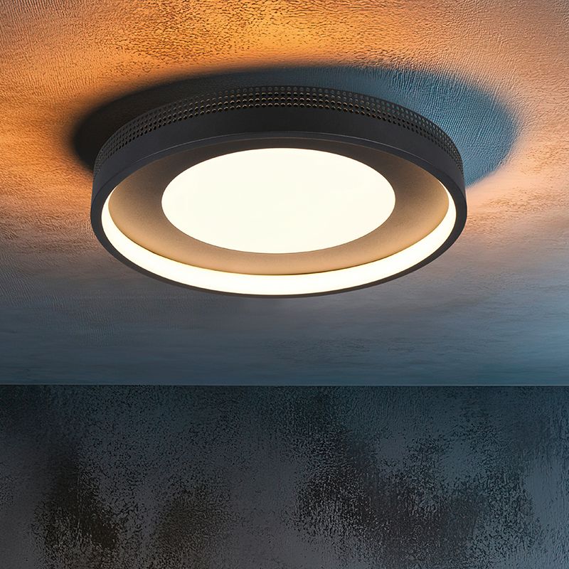 Lampe plafond moderne noire, Flory, 36W, 3000K LED Lampe plafond moderne noire, Flory, 36W, 3000K LED