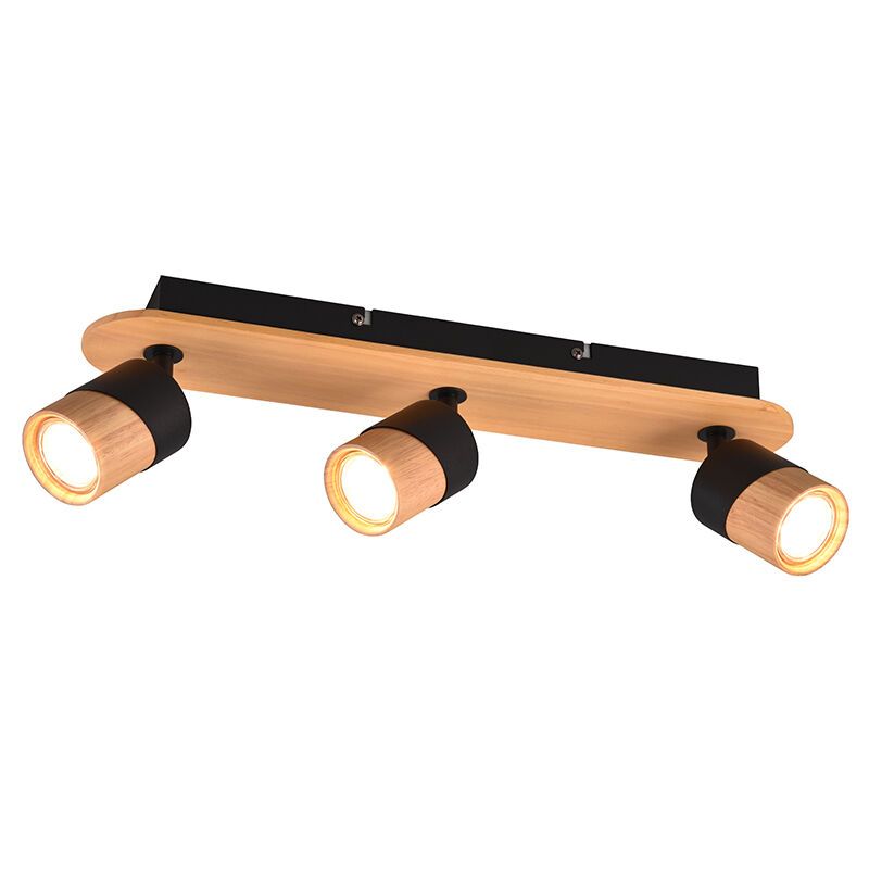 Spot plafond rustique bois, Carine Spot plafond rustique bois, Carine