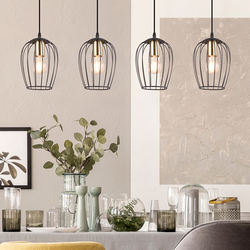 Suspension industrielle noire, Dilano