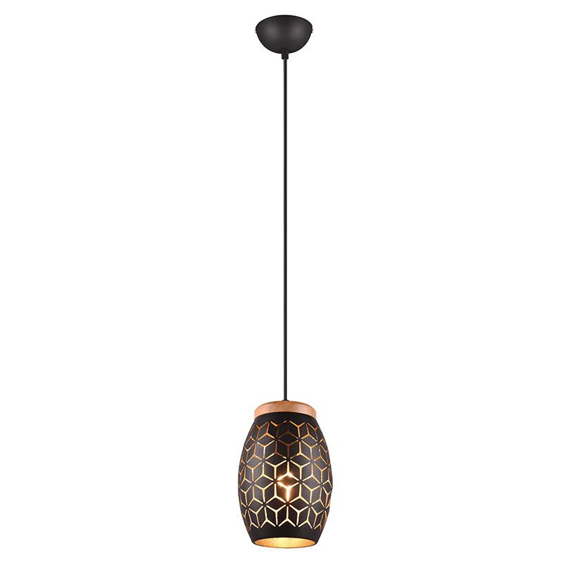 Suspension moderne noire, Delana Suspension moderne noire, Delana