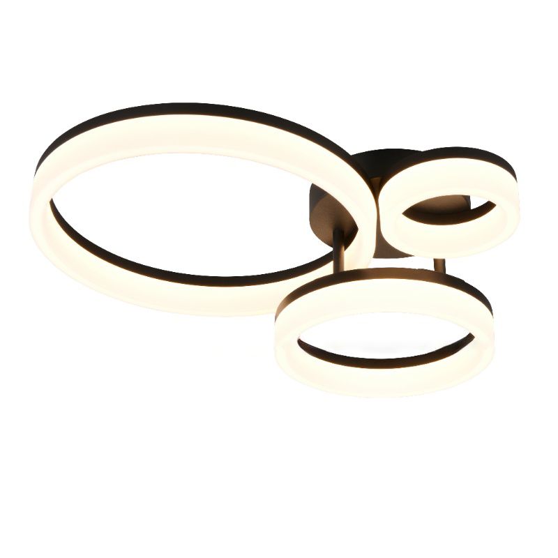 Plafonnier design noir, Ufuk, 32W, 3000K LED Plafonnier design noir, Ufuk, 32W, 3000K LED