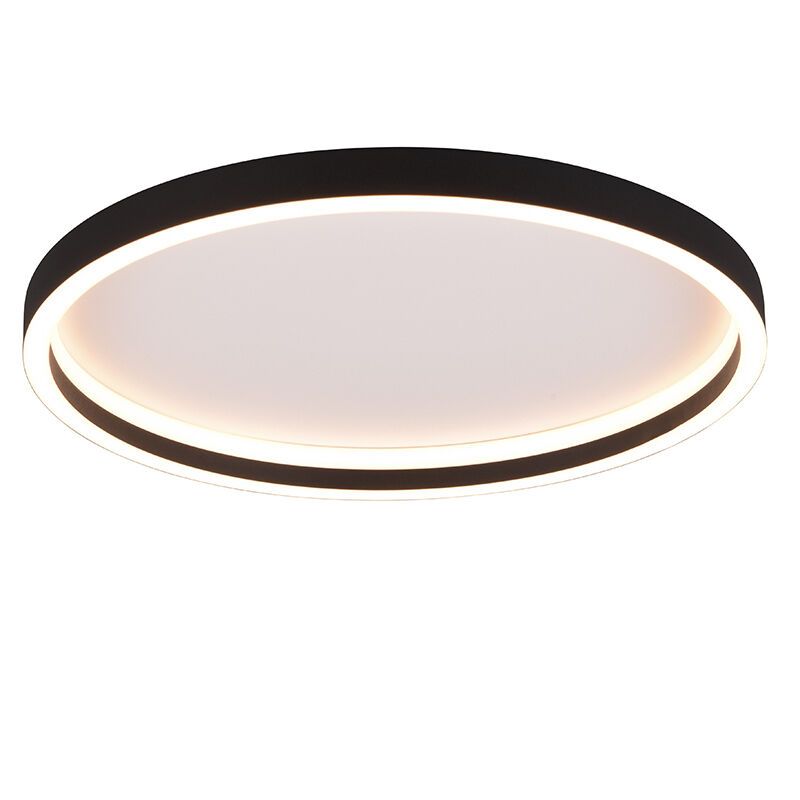 Lampe plafond design noire, Gilbert, 20W, 3000K LED Lampe plafond design noire, Gilbert, 20W, 3000K LED