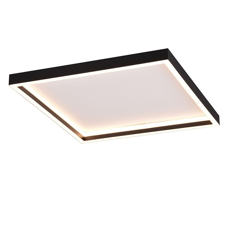 Lampe plafond design noire, Gilbert, 20W, 3000K LED
