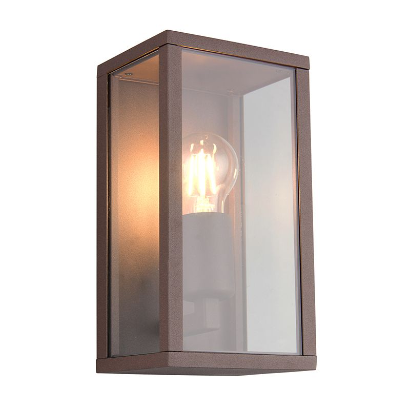 Luminaire extérieur moderne couleur rouille, Sanna, IP44