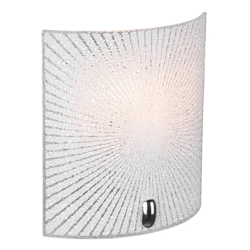 Applique murale en métal chromée, Quinten