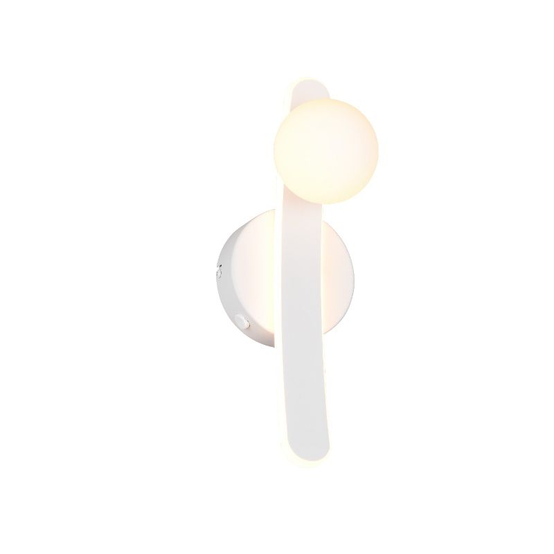 Applique murale moderne blanche, Leonoor Applique murale moderne blanche, Leonoor