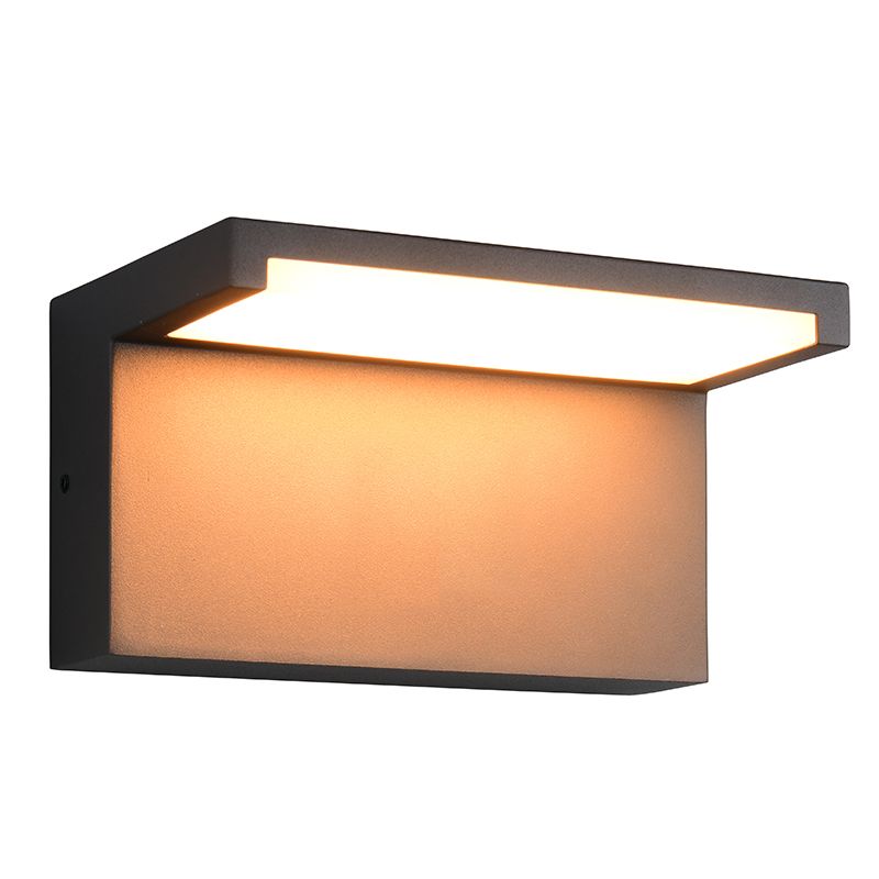 Luminaire extérieur moderne anthracite, Patrique, IP65