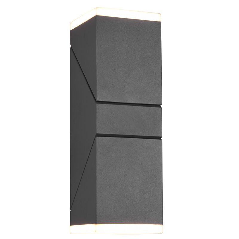 Luminaire extérieur moderne anthracite, Liron, 7W, 3000K LED, IP54