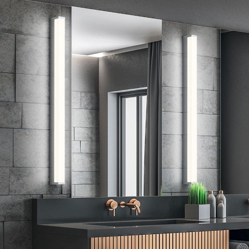 Applique salle de bain moderne chromée, Celesta, 12W, 3000K LED, IP44