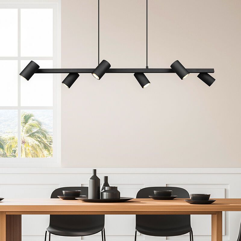 Suspension moderne noire, Kaso