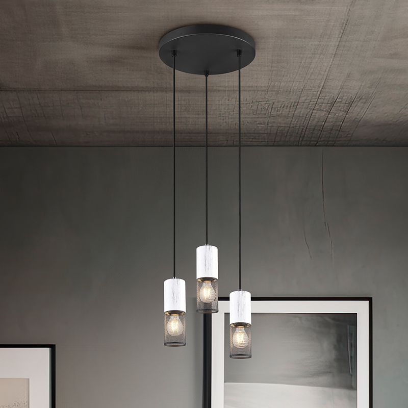 Suspension vintage noire, Marjet