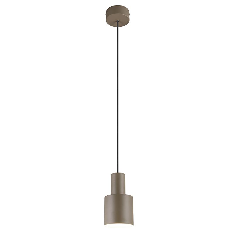Suspension en métal taupe, Amila Suspension en métal taupe, Amila