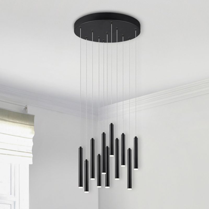 Suspension moderne anthracite, Jamilla, 52W, 3000K LED Suspension moderne anthracite, Jamilla, 52W, 3000K LED