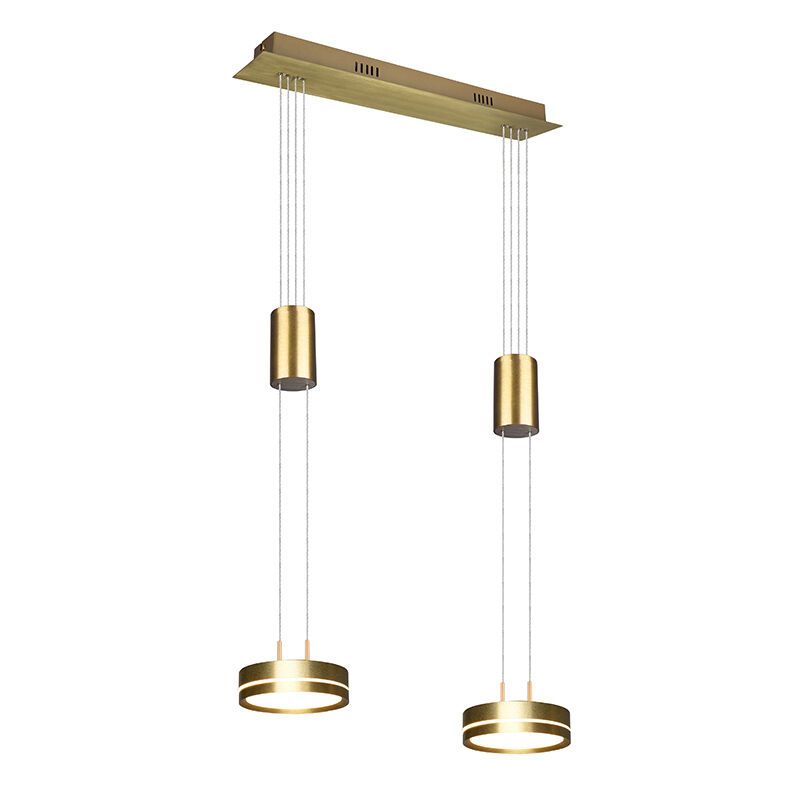 Suspension moderne laiton, Marjon, 9W, 3000K LED
