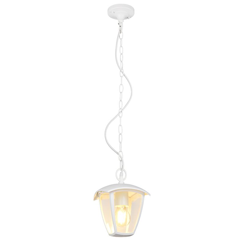 Luminaire extérieur moderne blanc, Samatar, IP44