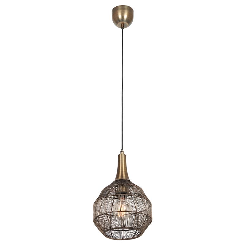 Suspension rustique bronze, Rins