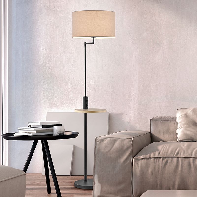 Lampadaire moderne gris, Logiso