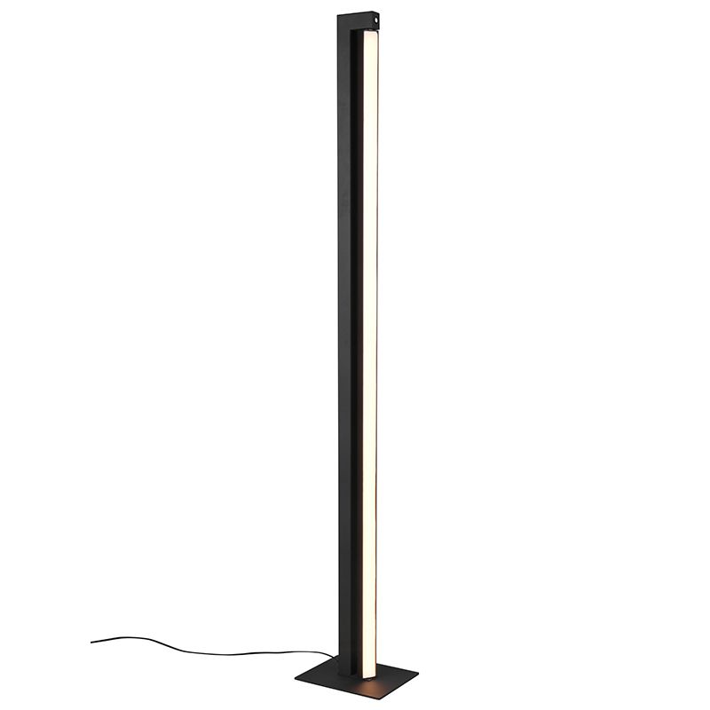 Lampadaire moderne noir, Raihana, 21W, white switch LED, avec variateur tactile Lampadaire moderne noir, Raihana, 21W, white switch LED, avec variateur tactile