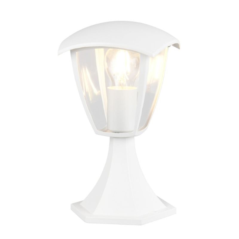 Luminaire extérieur moderne blanc, Samatar, IP44