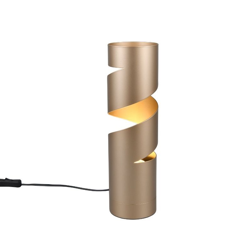 Lampe de table design marronne, Marouan, avec interrupteur Lampe de table design marronne, Marouan, avec interrupteur