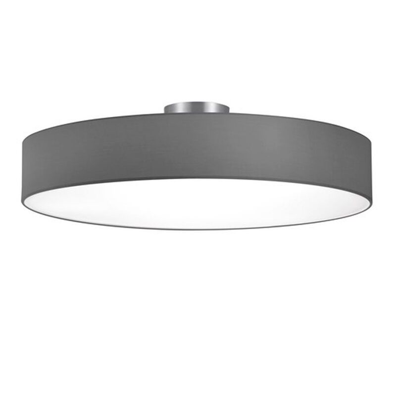 Lampe plafond moderne nickel, Ledbury