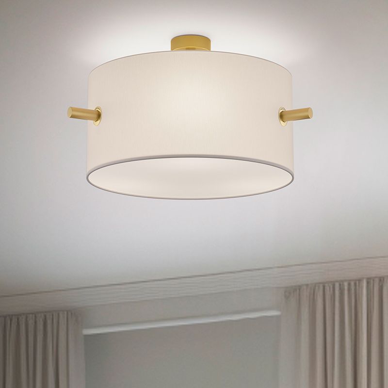 Lampe plafond en métal laiton, Myke