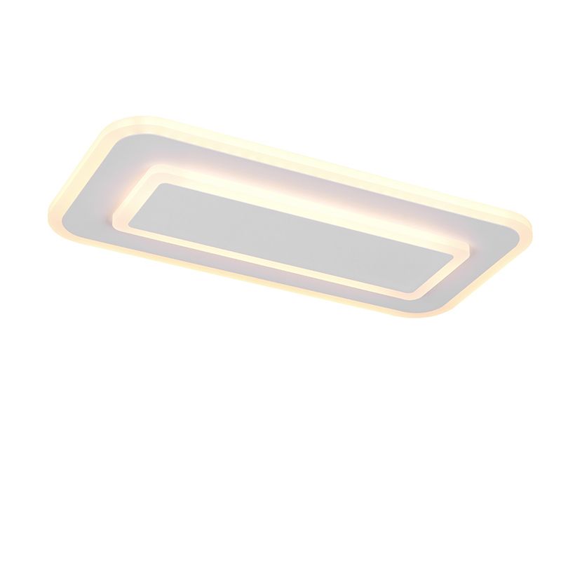 Lampe plafond moderne blanche, Ulrike, gradable en 3 étapes