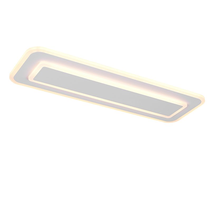 Lampe plafond moderne blanche, Ulrike, gradable en 3 étapes