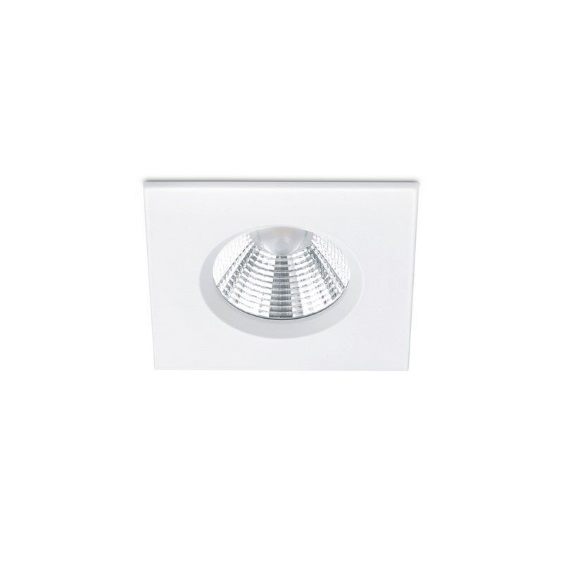 Spot encastré salle de bain moderne blanc, Iman, 5W, 3000K LED, IP65