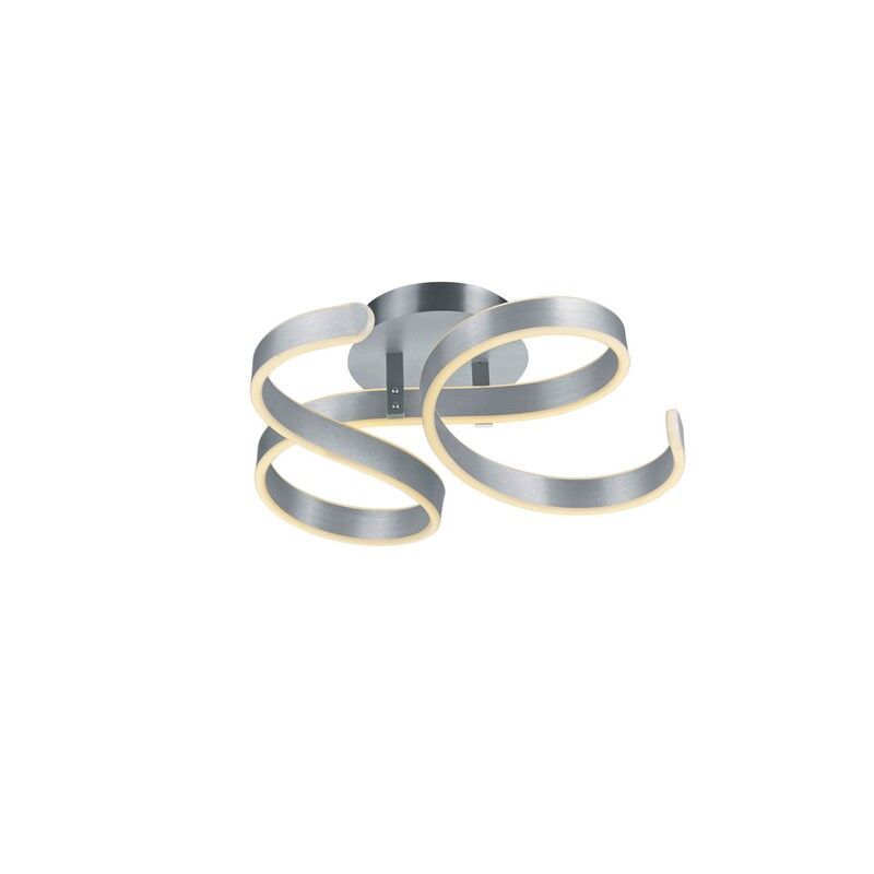 Lampe plafond moderne argentée, Davu, 40W, 3000K LED Lampe plafond moderne argentée, Davu, 40W, 3000K LED