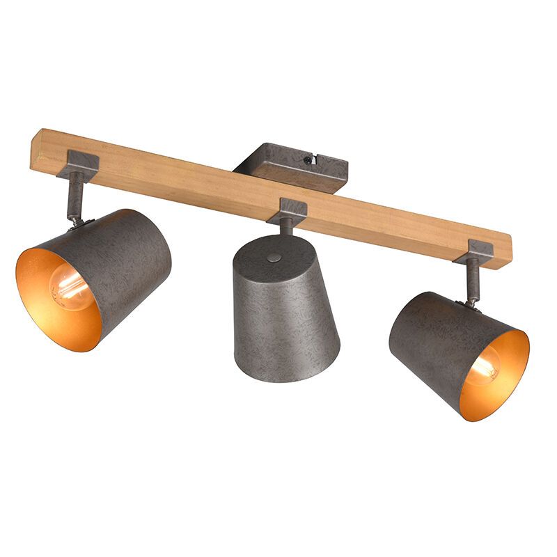 Spot plafond vintage nickel, Keira Spot plafond vintage nickel, Keira