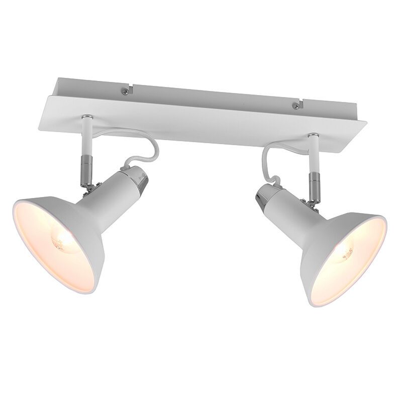 Spot plafond rétro blanc, Sylvester Spot plafond rétro blanc, Sylvester