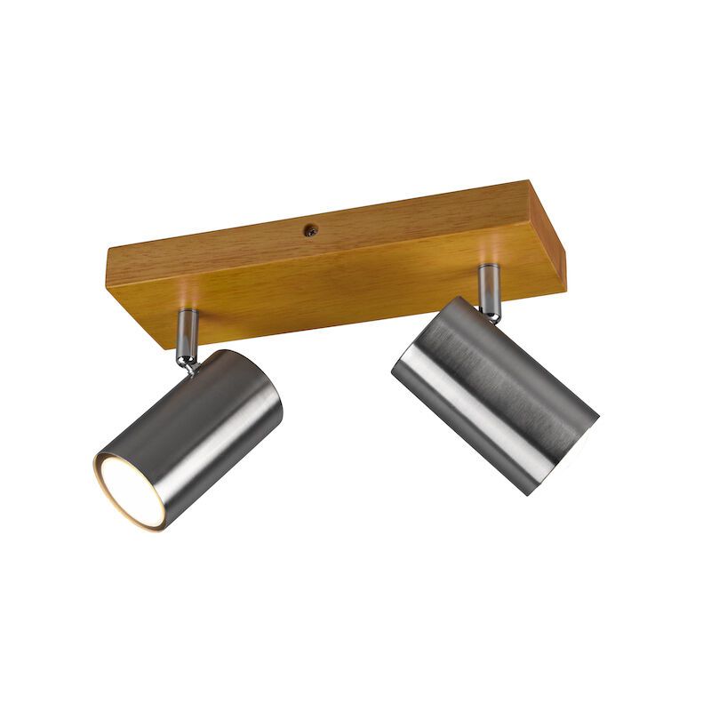 Spot plafond moderne nickel, Kaso Spot plafond moderne nickel, Kaso
