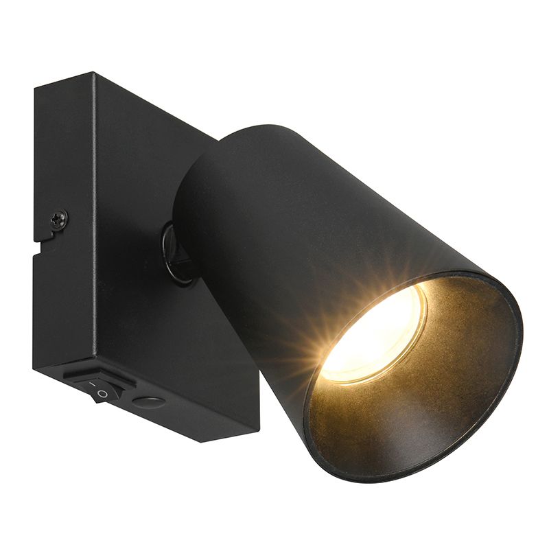 Spot plafond moderne noir, Rawien