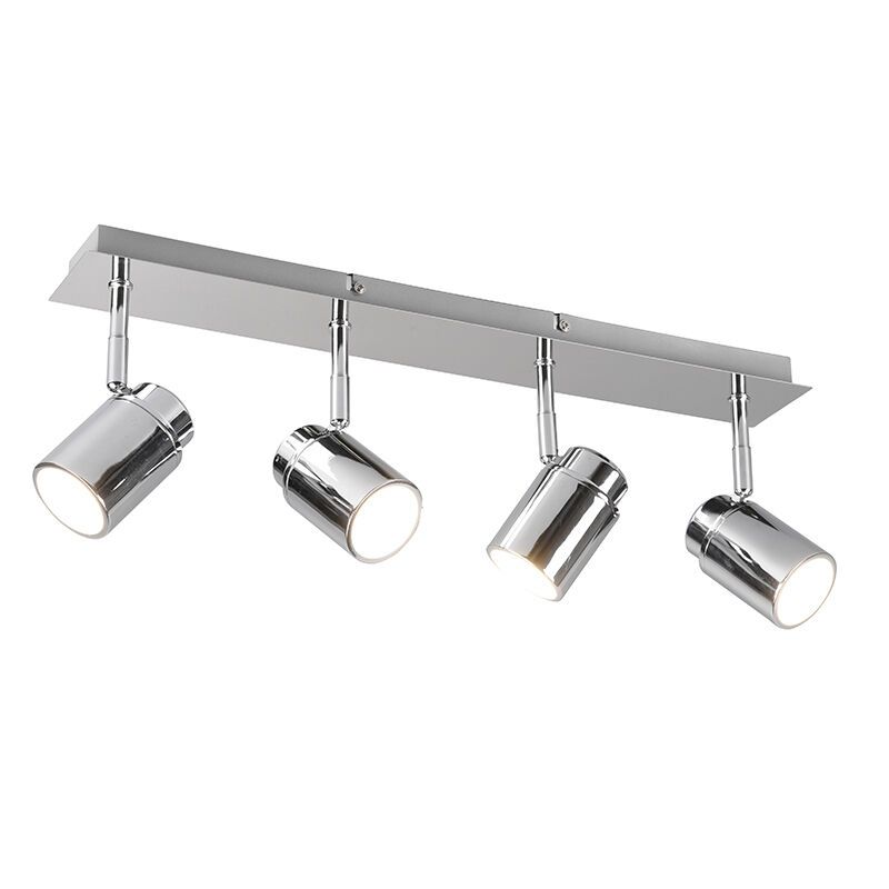 Spot plafond salle de bain moderne chromé, Nelis, IP44 Spot plafond salle de bain moderne chromé, Nelis, IP44