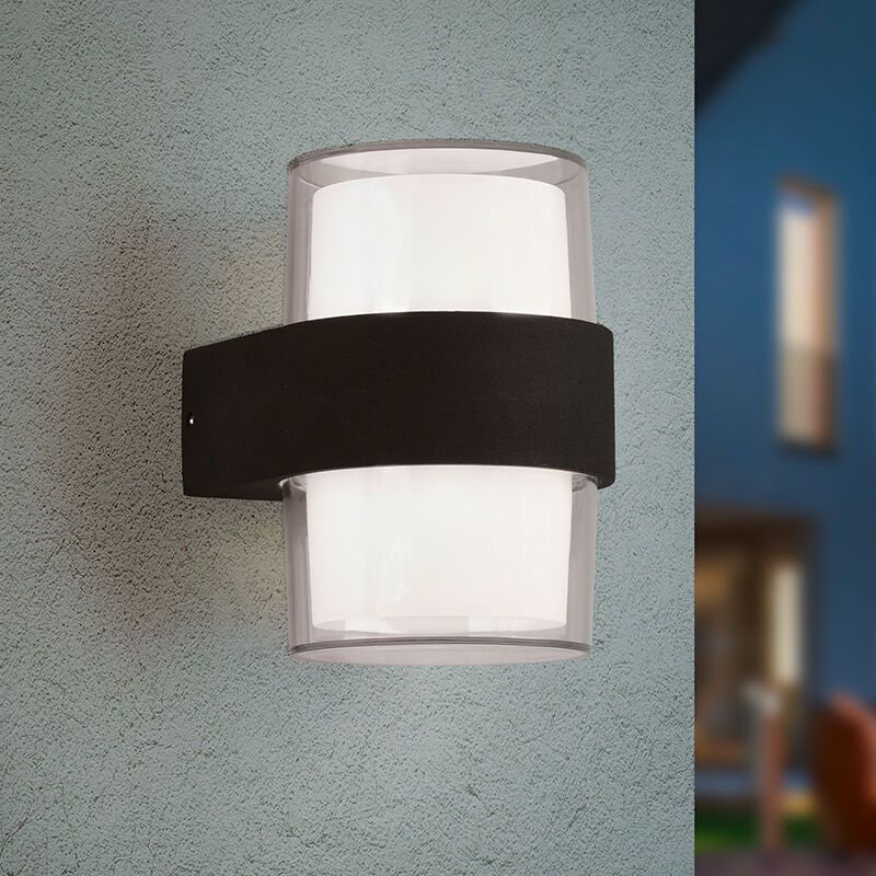 Luminaire extérieur moderne anthracite, Yeliz, 4,6W, 3000K LED, IP54