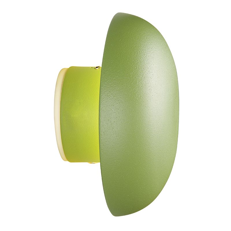 Applique murale rechargeable en métal verte, Khaoula, 1,5W, 3000K LED, gradable en 3 étapes