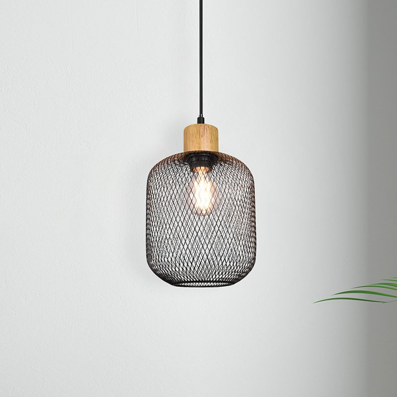 Suspension table à manger vintage noire, Cristel