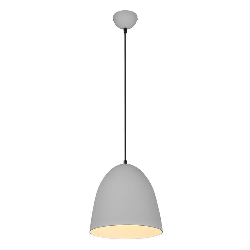 Suspension demi-sphère moderne grise, Ingmar Suspension demi-sphère moderne grise, Ingmar