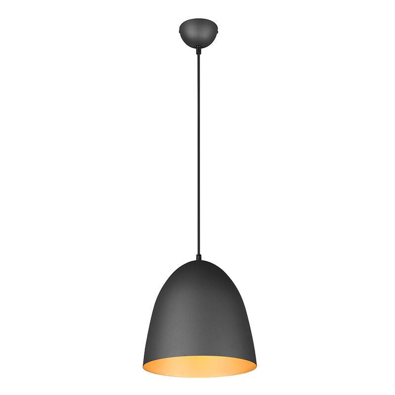 Suspension demi-sphère moderne noire, Ingmar