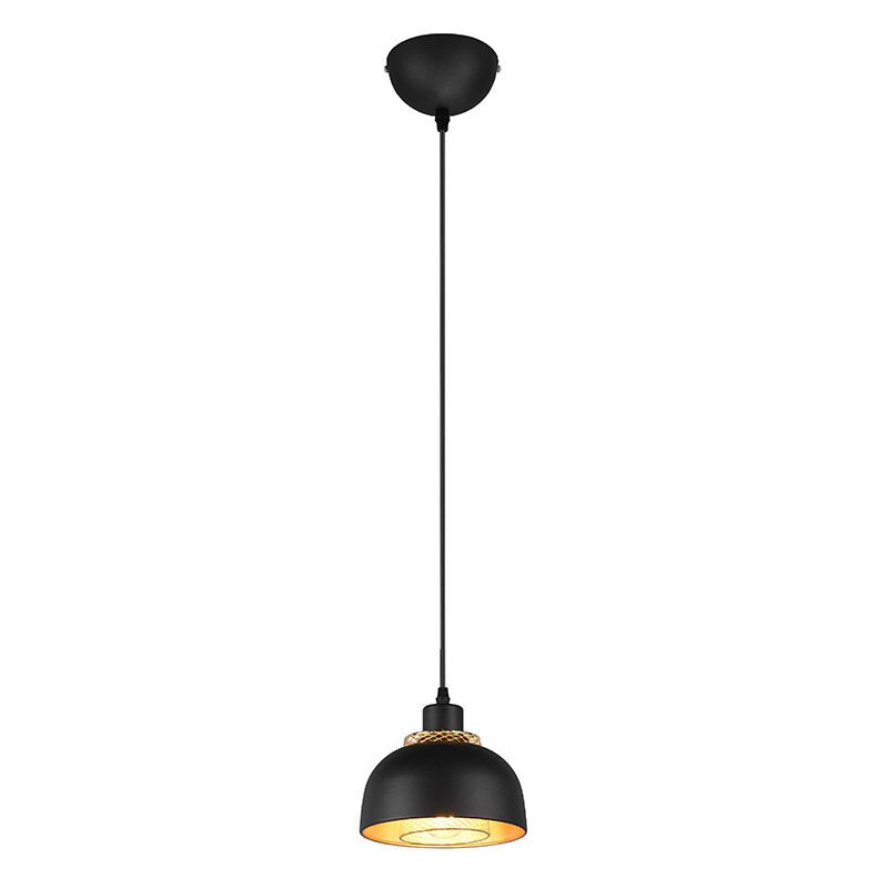 Suspension industrielle noire, Sylvano Suspension industrielle noire, Sylvano