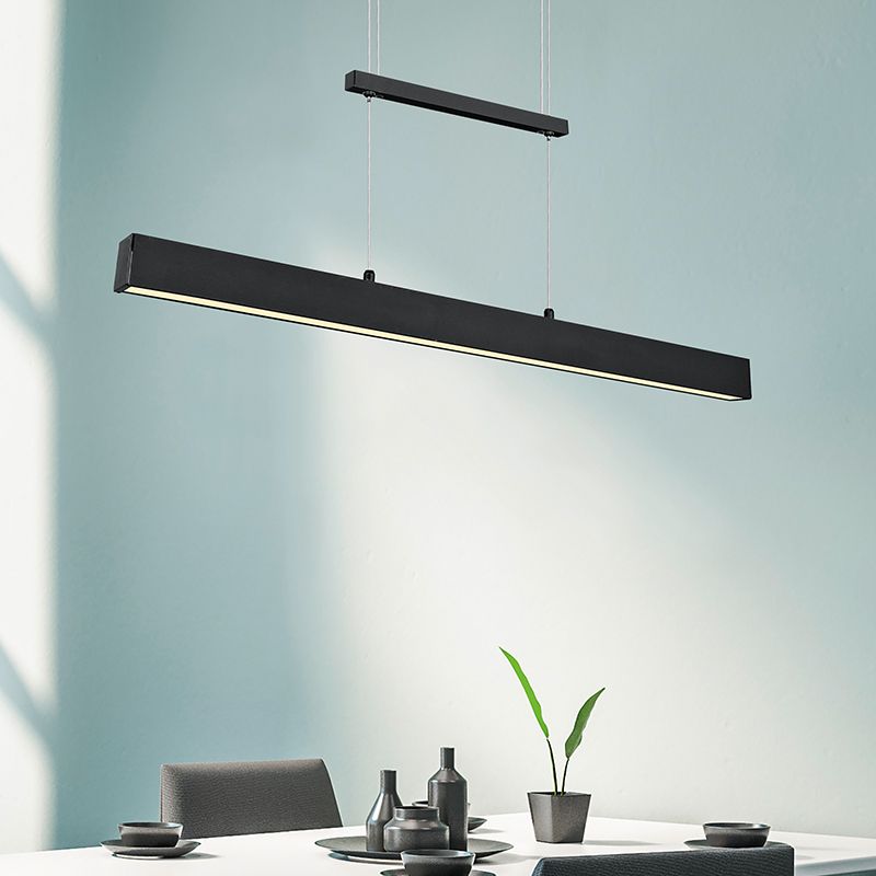 Suspension moderne noire, Dinant, 21W, 3000K LED